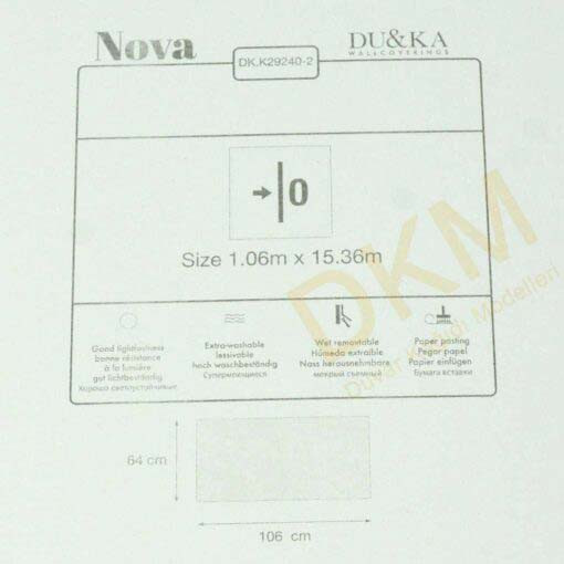 Duka Ambiance Nova dk.29240-2 Eskitme kumaş Duvar Kağıdı 16m² - Görsel 3