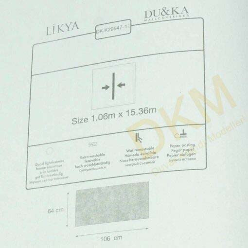 Duka Ambiance Likya dk.29547-11 Renkli alacalı Duvar Kağıdı 16m² - Görsel 3