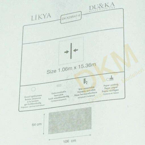 Duka Ambiance Likya dk.29547-6 Parlak maden Duvar Kağıdı 16m² - Görsel 3