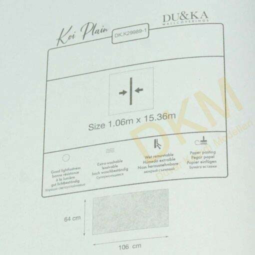 Duka Ambiance Koi Plain dk.29989-1 Eskitme Duvar Kağıdı 16m² - Görsel 3
