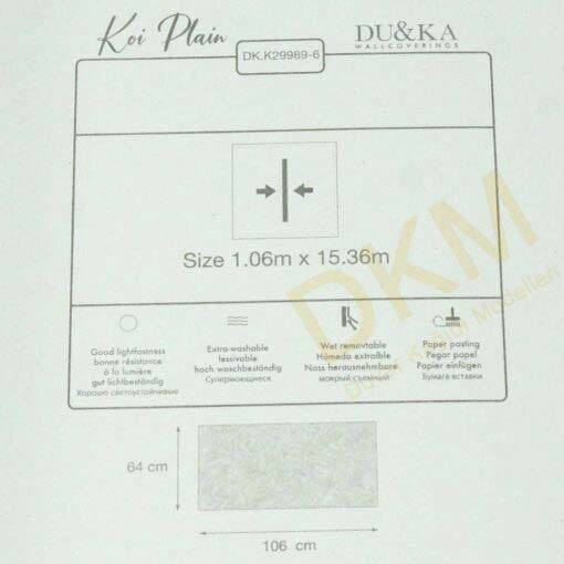Duka Ambiance Koi Plain dk.29989-6 Eskitme Duvar Kağıdı 16m² - Görsel 3