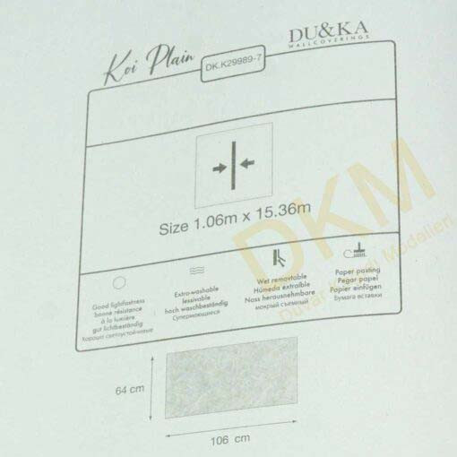 Duka Ambiance Koi Plain dk.29989-7 Eskitme Duvar Kağıdı 16m² - Görsel 3