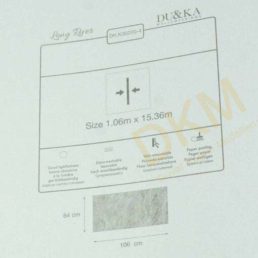 Duka Ambiance Long River dk.30200-4 Damarlı parlak Duvar Kağıdı 16m² - Görsel 3
