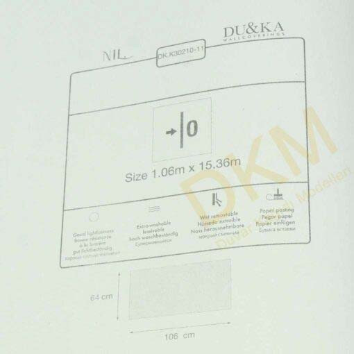 Duka Ambiance Nil dk.30210-11 Düz kumaş Duvar Kağıdı 16m² - Görsel 3