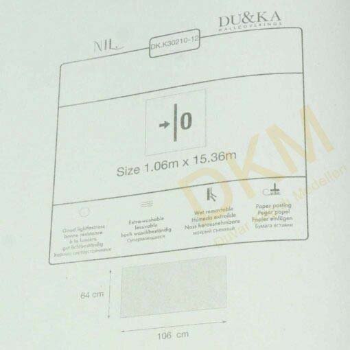 Duka Ambiance Nil dk.30210-12 Düz kumaş Duvar Kağıdı 16m² - Görsel 3