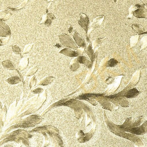 Yaprak D28 13820 Gold Duvar Kağıdı 5m² - Görsel 2