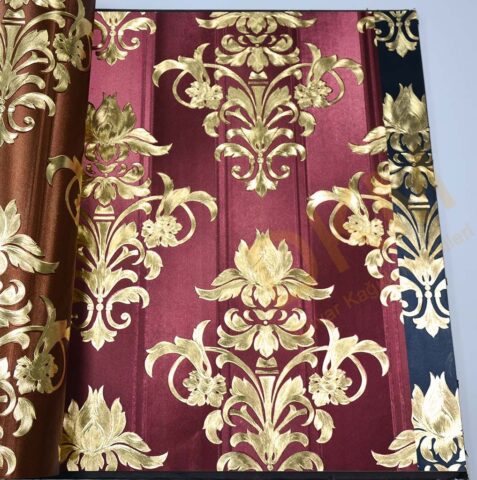 Damask büyük D20-1 13841 Gold Duvar Kağıdı 5m²