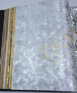 Düz parlak D52 18120 Gold Duvar Kağıdı 5m²