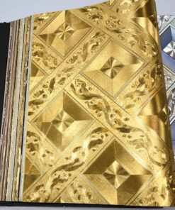 Baklava D32-2 66135 Gold Duvar Kağıdı 5m²