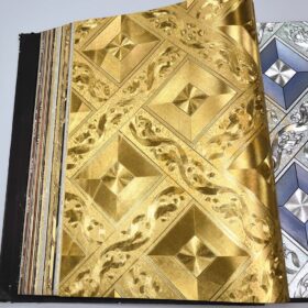 Baklava D32-2 66135 Gold Duvar Kağıdı 5m²