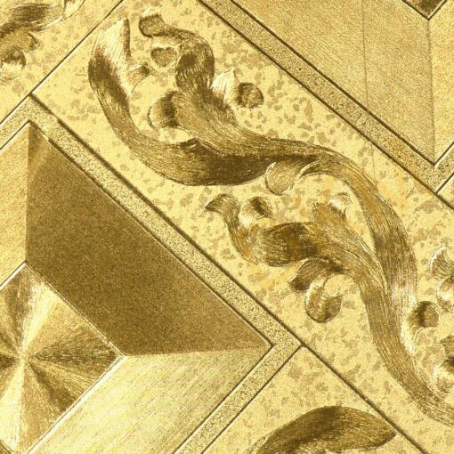 Baklava D32-2 66135 Gold Duvar Kağıdı 5m² - Görsel 2