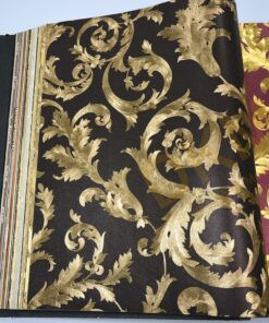 Yaprak D26-2 66203 Gold Duvar Kağıdı 5m²