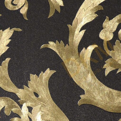 Yaprak D26-2 66203 Gold Duvar Kağıdı 5m² - Görsel 2