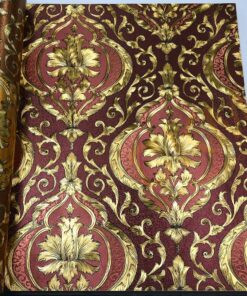 Orta damask D12-1 66330 Gold Duvar Kağıdı 5m²