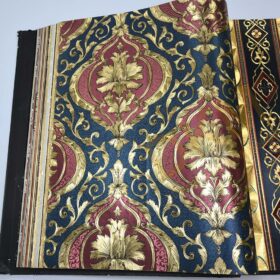 Orta damask D12-2 66331 Gold Duvar Kağıdı 5m²