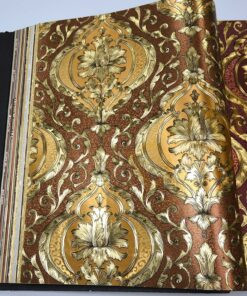 Orta damask D12-3 66332 Gold Duvar Kağıdı 5m²