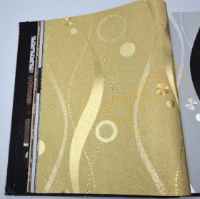 Dalgalı D34-1 900161 Gold Duvar Kağıdı 5m²
