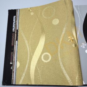 Dalgalı D34-1 900161 Gold Duvar Kağıdı 5m²