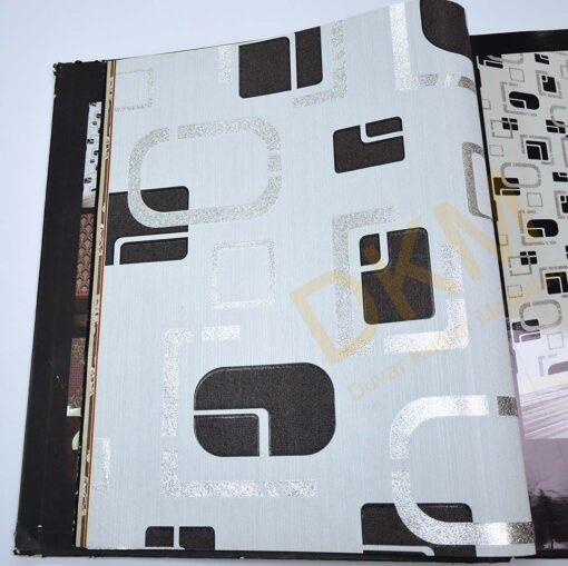 Geometrik şekiller D39 900202 Gold Duvar Kağıdı 5m²