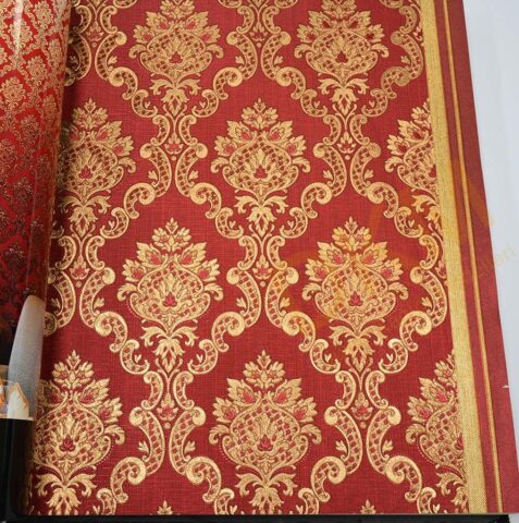 Orta damask D11-6 900315 Gold Duvar Kağıdı 5m²