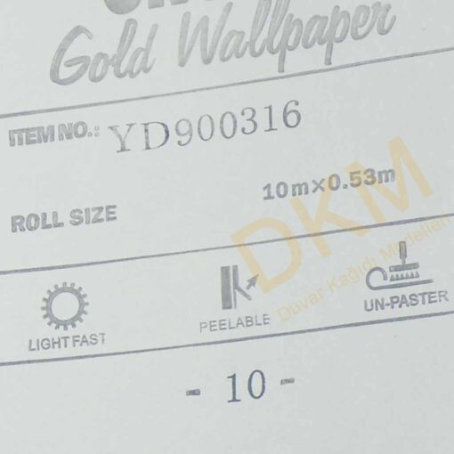 Orta damask D11-7 900316 Gold Duvar Kağıdı 5m² - Görsel 3
