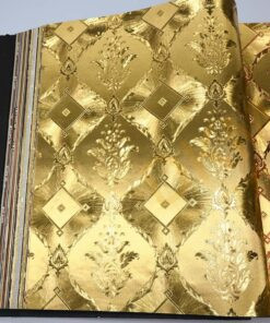 Orta damask D14-1 90102 Gold Duvar Kağıdı 5m²