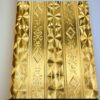 İnce şerit çizgili D41-1 90111 Gold Duvar Kağıdı 5m²