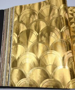 Oval D36 90131 Gold Duvar Kağıdı 5m²