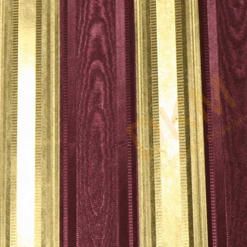 İnce şerit çizgili D43-2 90192 Gold Duvar Kağıdı 5m² - Görsel 2