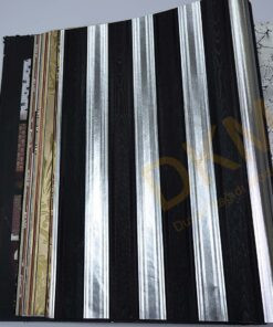İnce şerit çizgili D43-6 90199 Gold Duvar Kağıdı 5m²