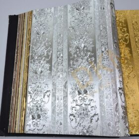 İnce şerit çizgili D42-1 90230 Gold Duvar Kağıdı 5m²