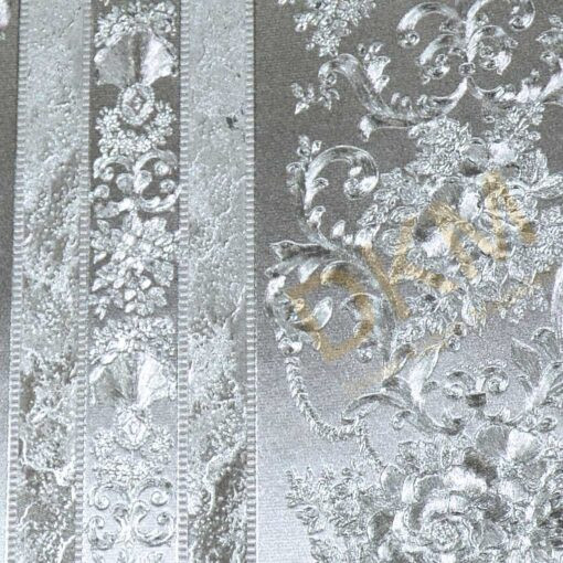 İnce şerit çizgili D42-1 90230 Gold Duvar Kağıdı 5m² - Görsel 2