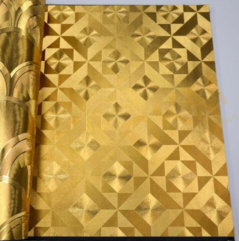 Baklava D37 90330 Gold Duvar Kağıdı 5m²
