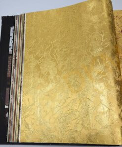 Damarlı parlak D48-1 90660 Gold Duvar Kağıdı 5m²