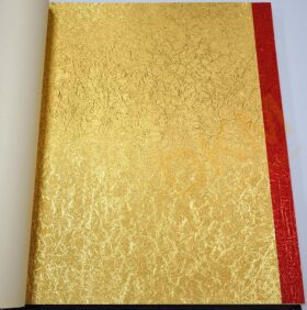 Damarlı parlak D49-3 95091 Gold Duvar Kağıdı 5m²