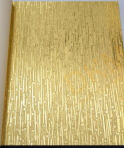 Damarlı parlak D50-1 95321 Gold Duvar Kağıdı 5m²