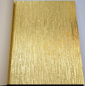 Damarlı parlak D50-1 95321 Gold Duvar Kağıdı 5m²