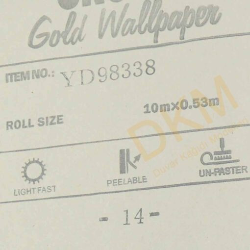 Orta damask D16-2 98338 Gold Duvar Kağıdı 5m² - Görsel 3