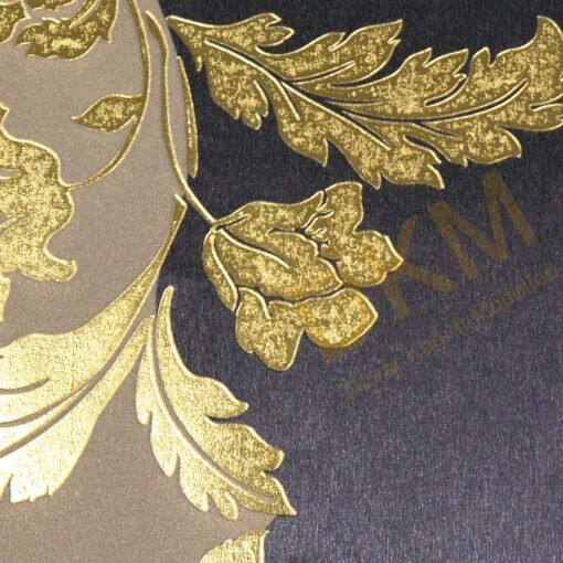 Çiçek D24-1 98905 Gold Duvar Kağıdı 5m² - Görsel 2