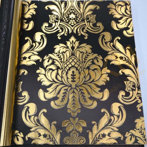 Damask büyük D21-8 99911 Gold Duvar Kağıdı 5m²