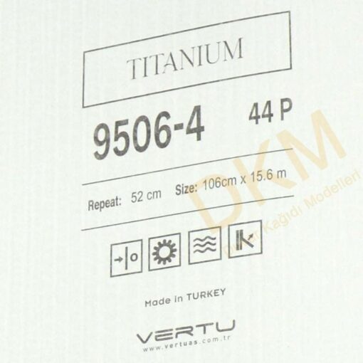 Vertu Titanium 9506-4 İnce çizgili Duvar Kağıdı 16m² - Görsel 3