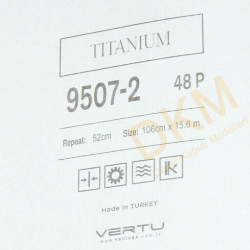 Vertu Titanium 9507-2 Küçük geometrik Duvar Kağıdı 16m² - Görsel 3