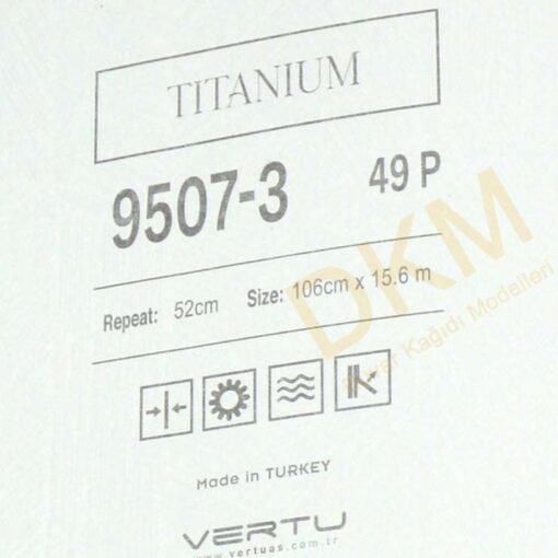 Vertu Titanium 9507-3 Küçük geometrik Duvar Kağıdı 16m² - Görsel 3