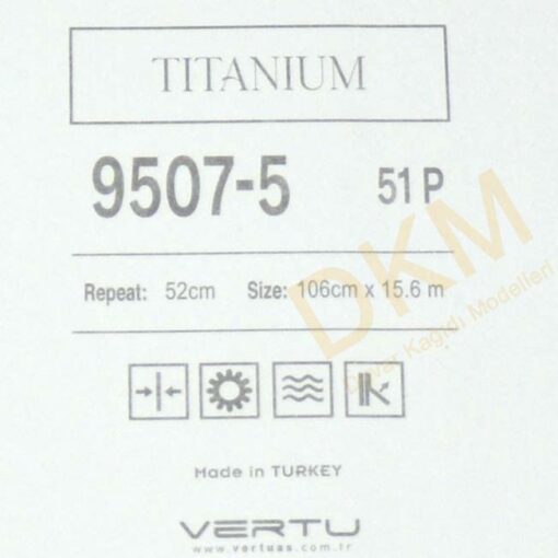 Vertu Titanium 9507-5 Küçük geometrik Duvar Kağıdı 16m² - Görsel 3