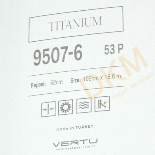 Vertu Titanium 9507-6 Küçük geometrik Duvar Kağıdı 16m² - Görsel 3