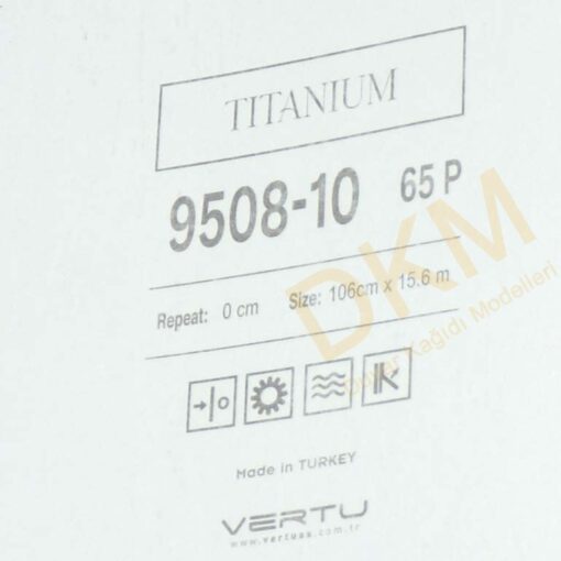 Vertu Titanium 9508-10 Tek renk alacalı Duvar Kağıdı 16m² - Görsel 3