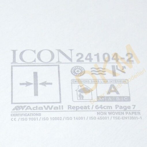 AdaWall Icon 24104-2 Damarlı parlak  Duvar Kağıdı 16m² - Görsel 3
