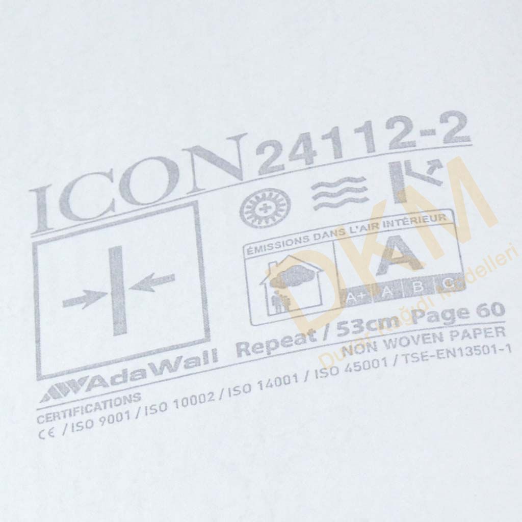 AdaWall Icon 24112-2 Tek renk alacalı  Duvar Kağıdı 16m² - Görsel 3