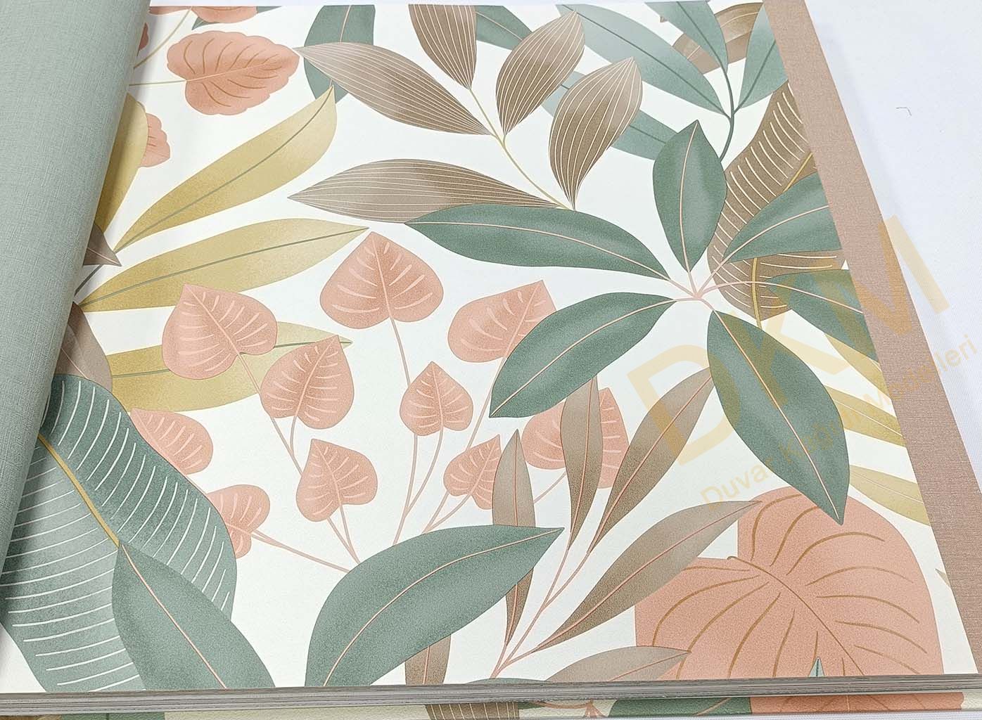 İthal Beltesto B15-1 794113 Yaprak Duvar Kağıdı 5m²