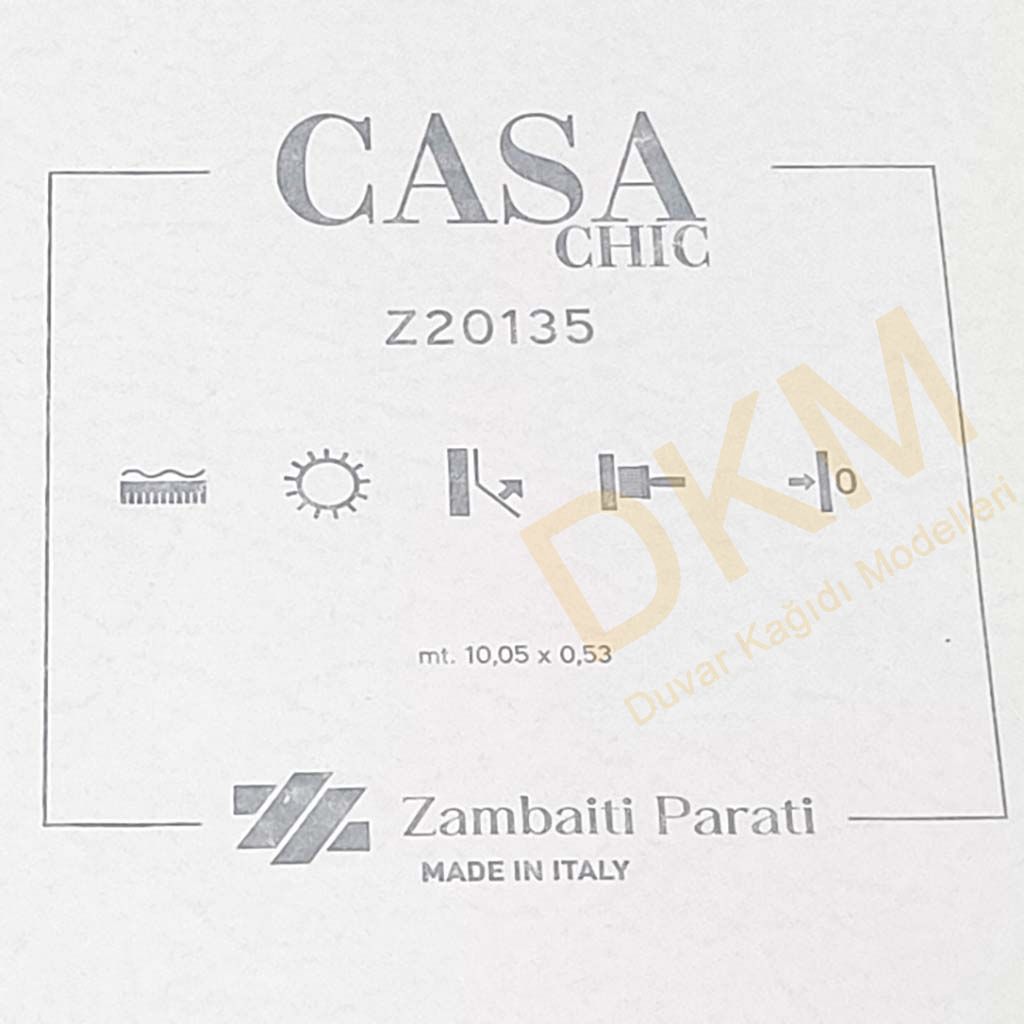 İthal Casa Chic C17-1 z20135 Eskitme kumaş Duvar Kağıdı 5m² - Görsel 3